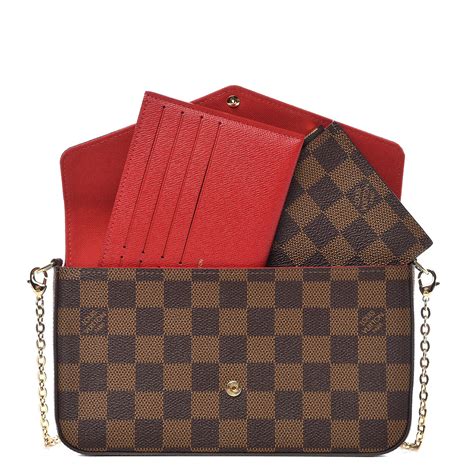 pochette felicie louis vuitton damier|damier ebene pochette.